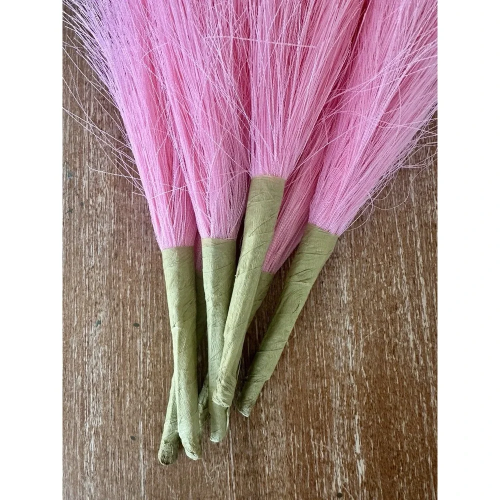 6 Piece Fluffy Artificial Pampas Grass For Wedding Or Boho Home Decor 18